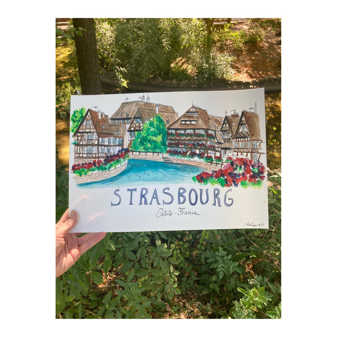 Original drawing of Strasburg