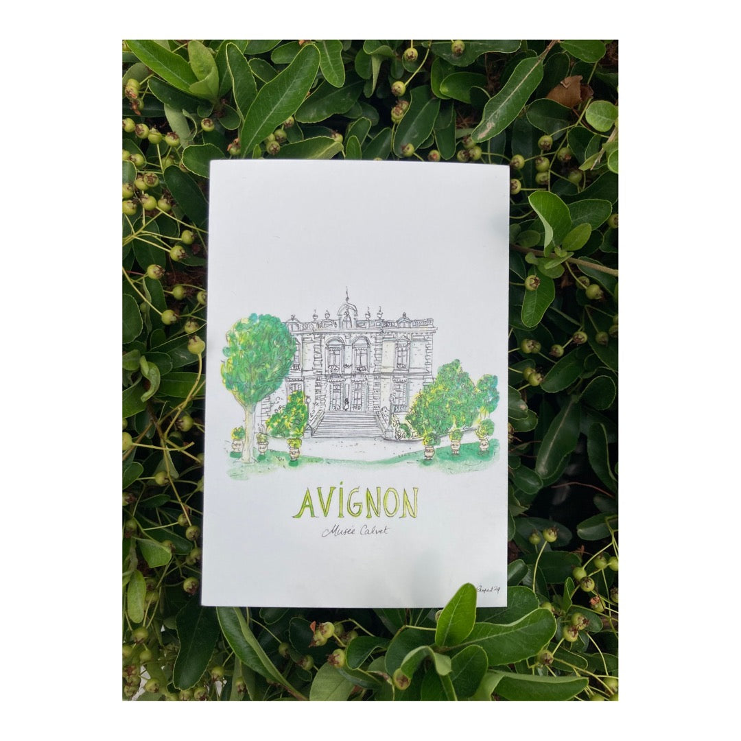 Pack of 10 Postcards of Avignon