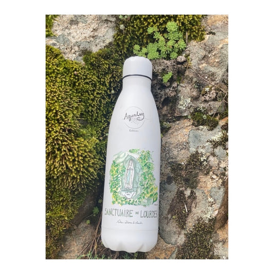 Eco-friendly water bottle  750ml - Lourdes, France