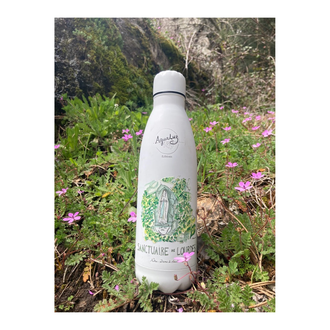 Eco-friendly water bottle  750ml - Lourdes, France