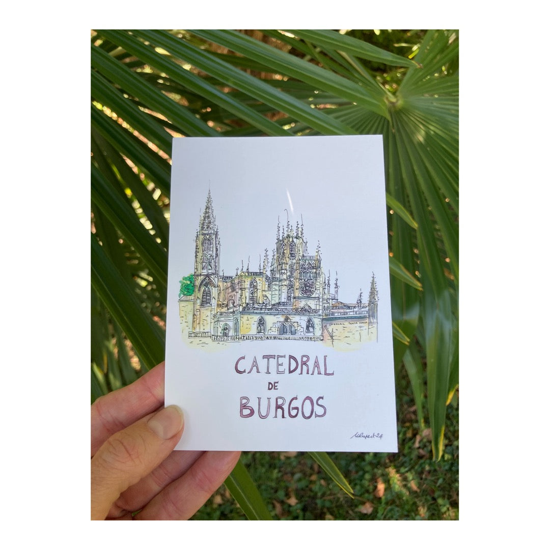 Pack of 10 Postcards of Cathedral of Burgos