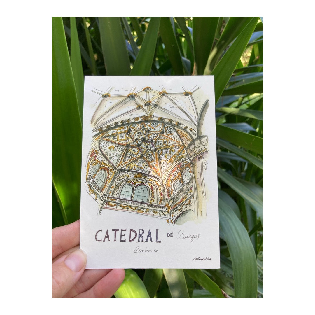 Pack of 10 Postcards of Cathedral of Burgos