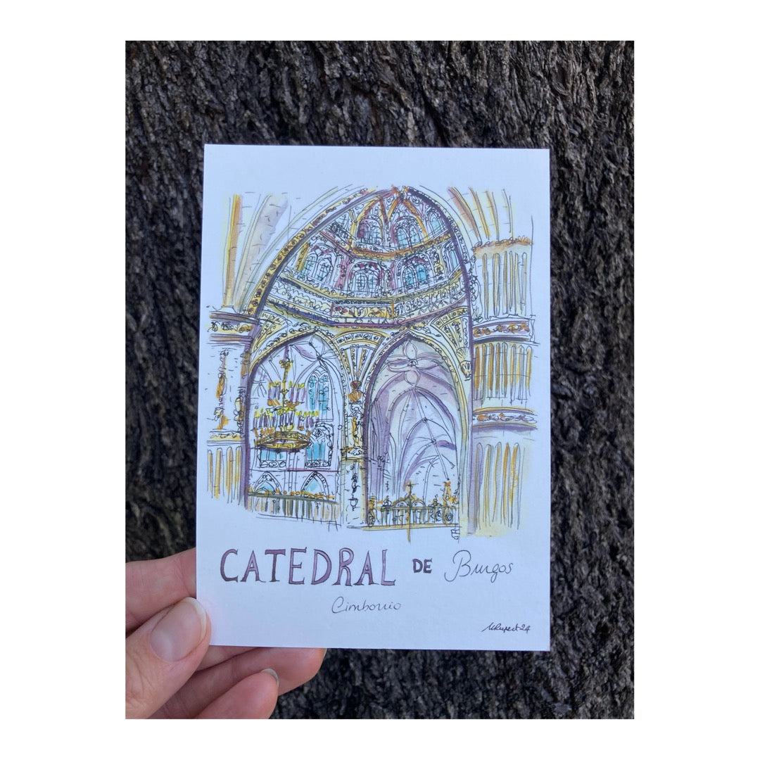 Pack of 10 Postcards of Cathedral of Burgos
