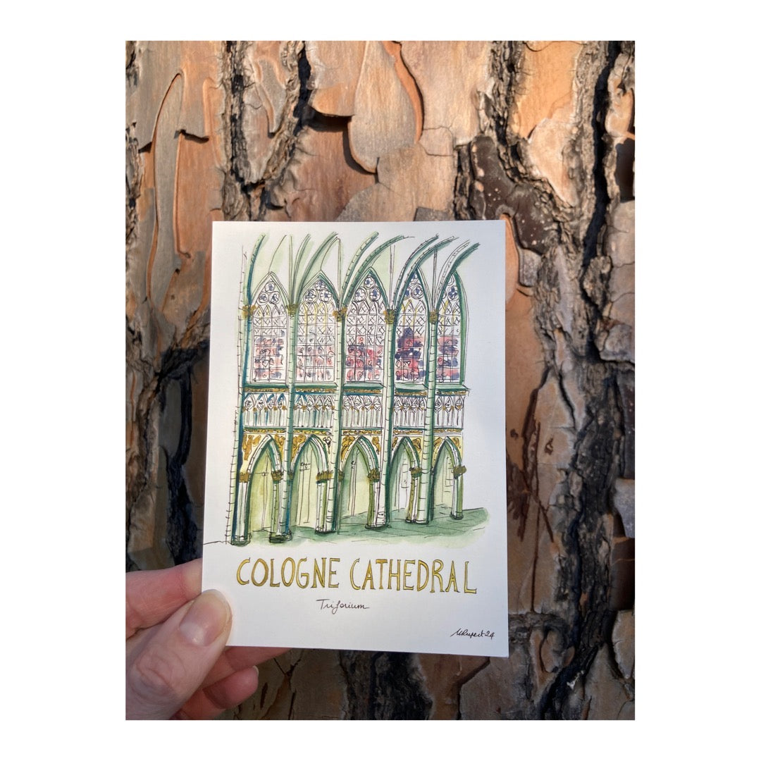 Pack of 10 Postcards of Cathedrale of Cologne