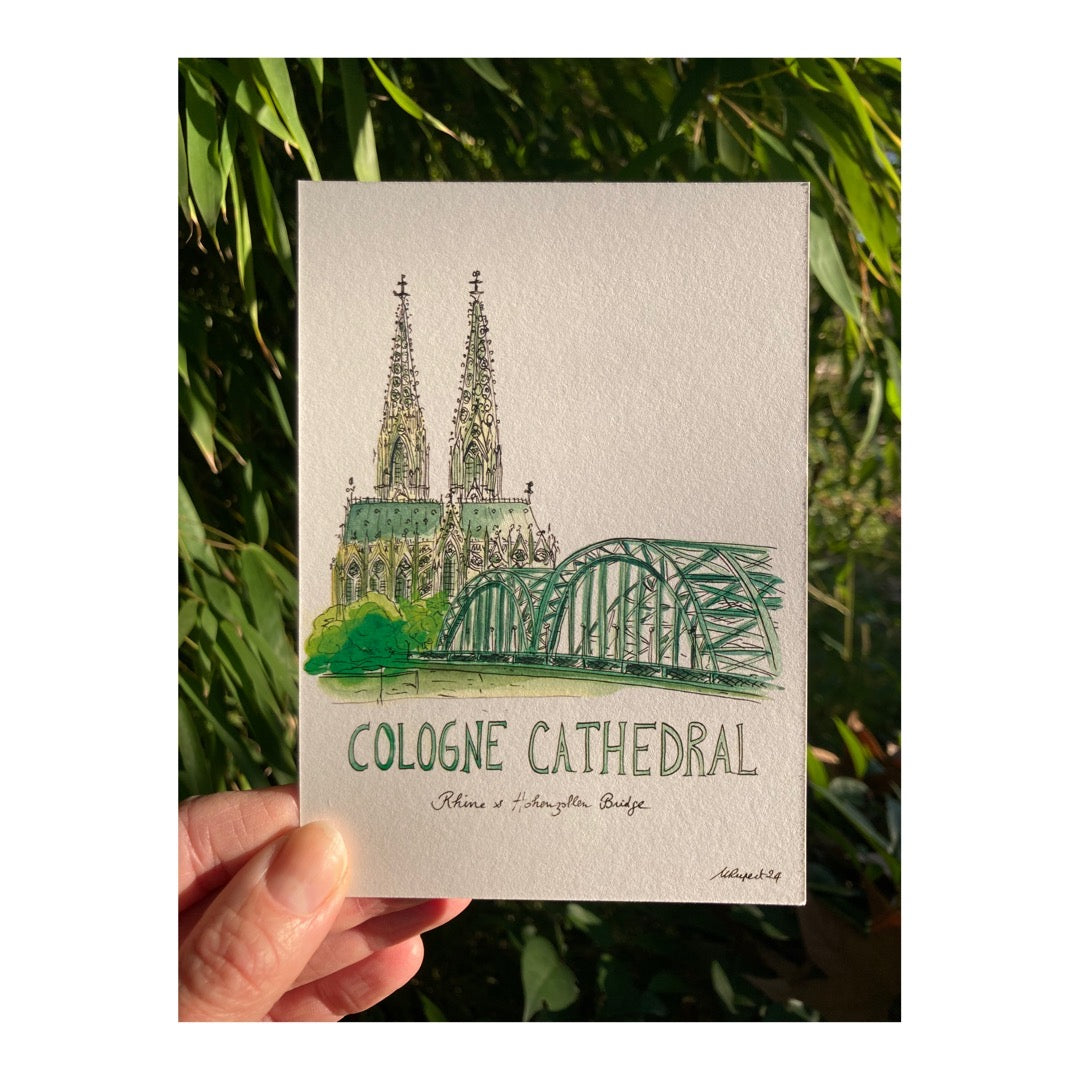 Pack of 10 Postcards of Cathedrale of Cologne