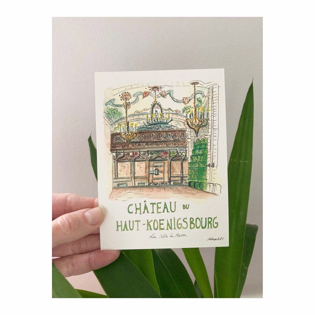 Pack of 10 Postcards of Château du Haut-Koenigsbourg