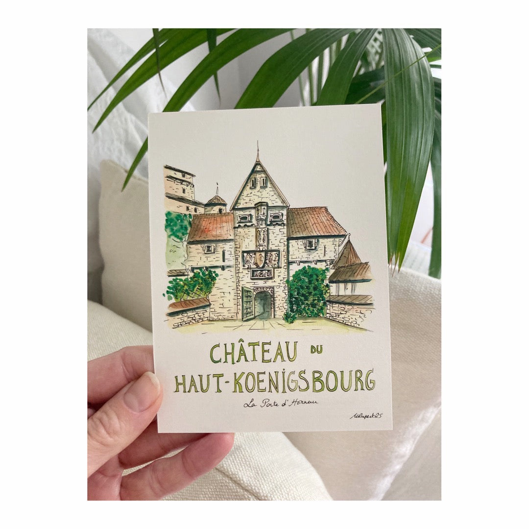 Pack of 10 Postcards of Château du Haut-Koenigsbourg