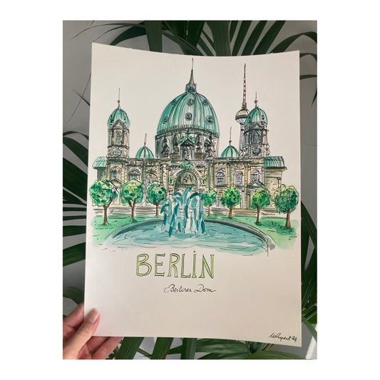 Original drawing of Berliner Dom
