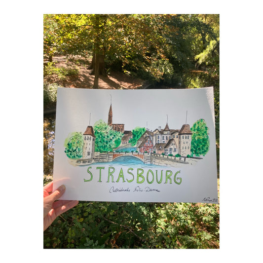 Original drawing of Strasburg