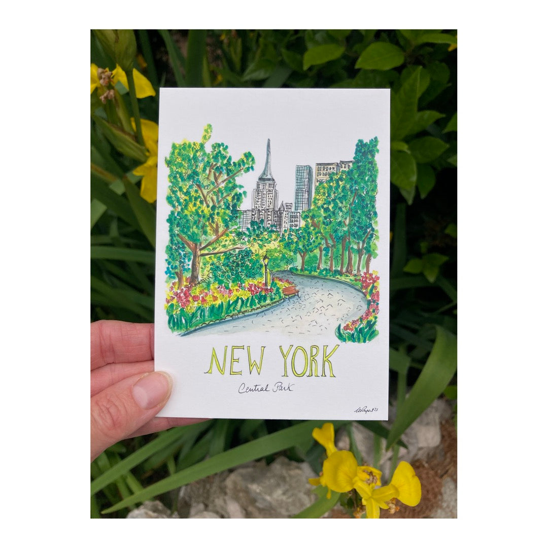 Pack of 10 Postcards of New York City