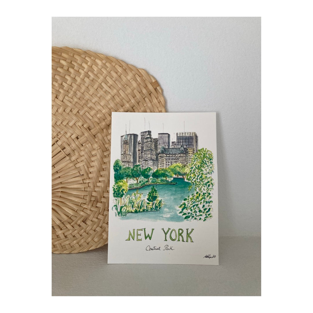 Pack of 10 Postcards of New York City