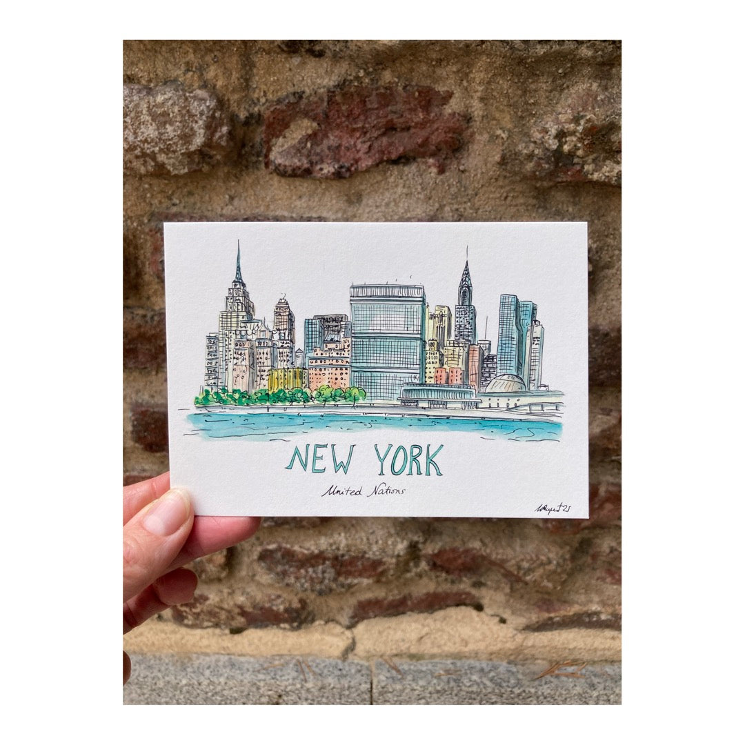 Pack of 10 Postcards of New York City