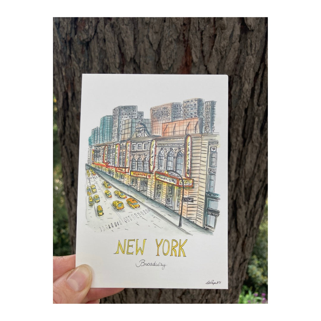 Pack of 10 Postcards of New York City