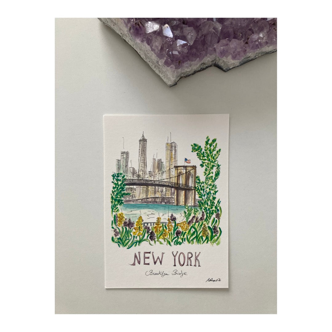 Pack of 10 Postcards of New York City