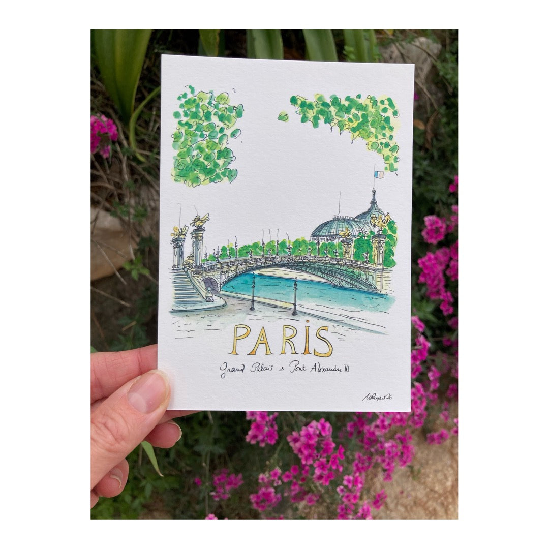 Pack of 10 Postcards of Paris