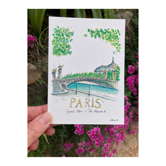 Pack of 10 Postcards of Paris