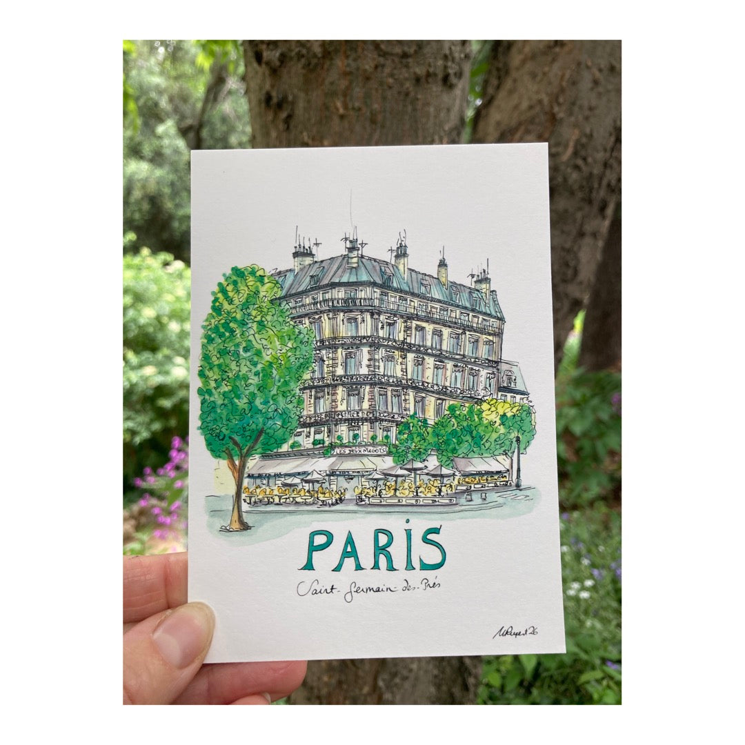 Pack of 10 Postcards of Paris