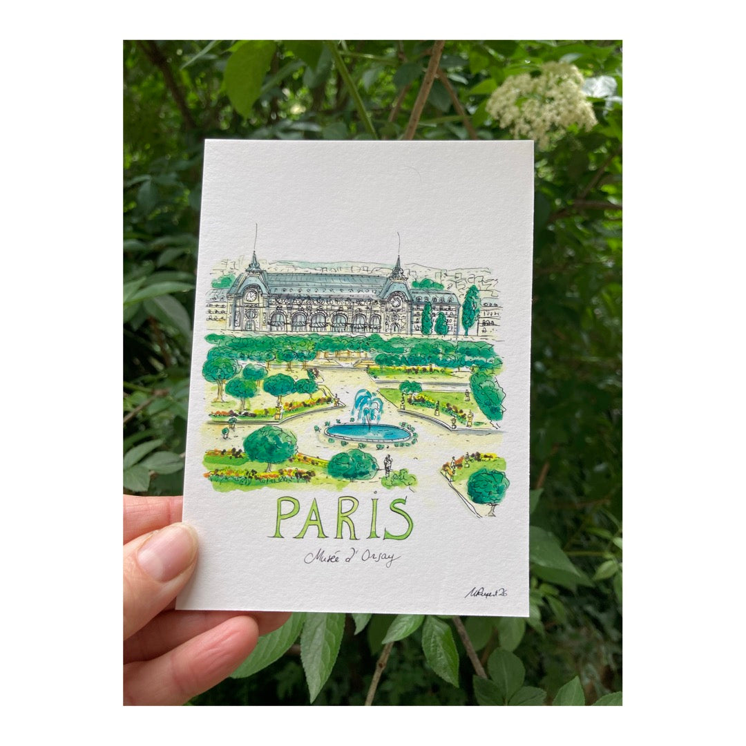 Pack of 10 Postcards of Paris