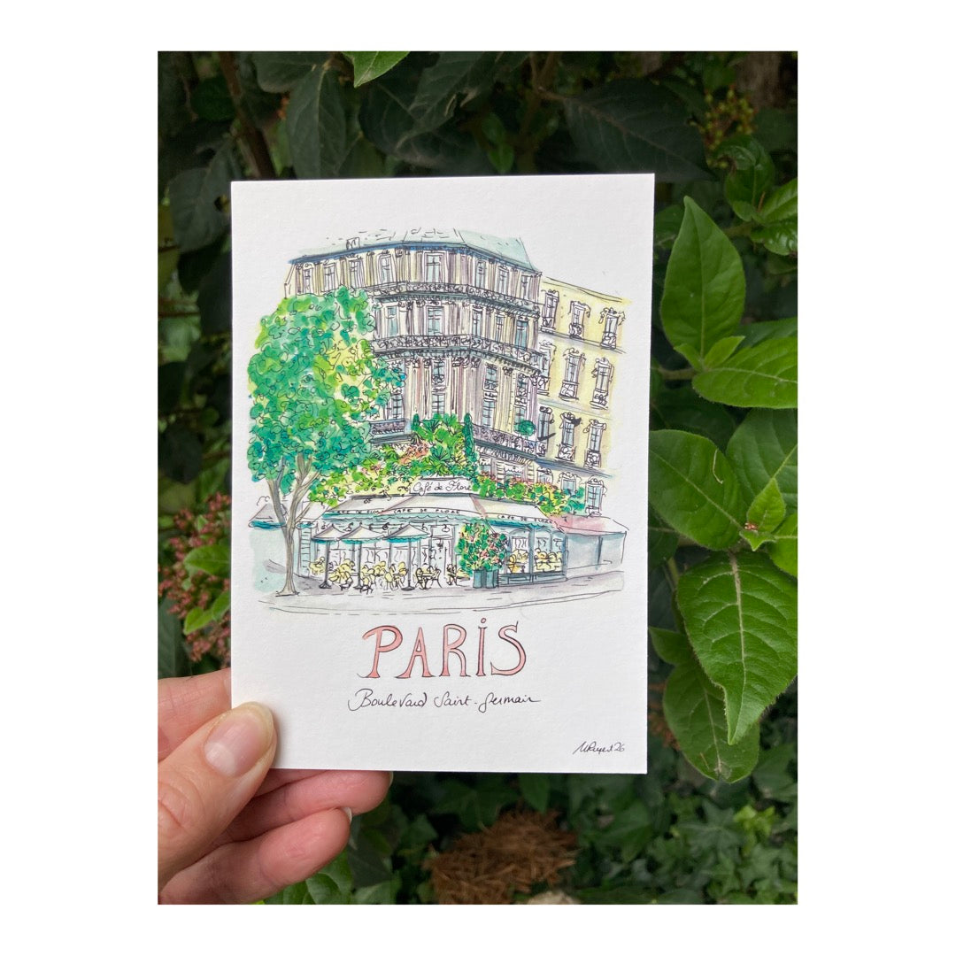 Pack of 10 Postcards of Paris