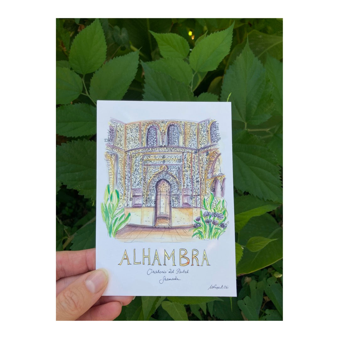 Pack of 10 Postcards of the Alhambra, Granada