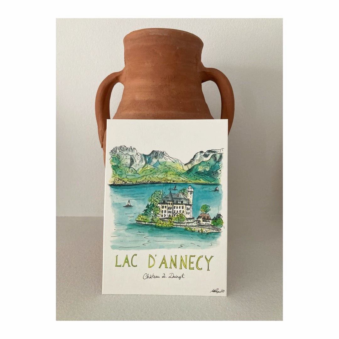 Pack of 10 Postcards of Annecy