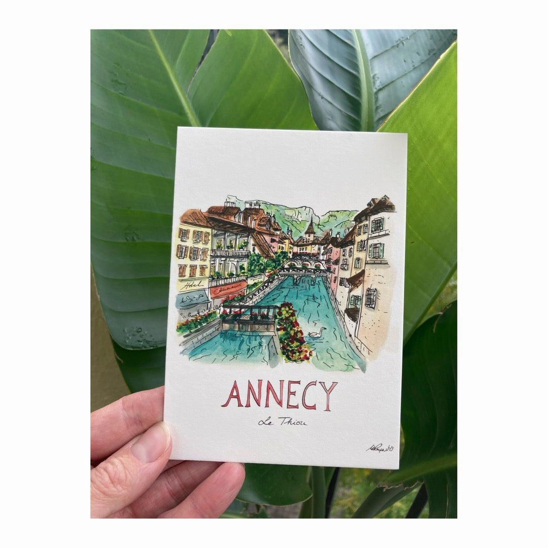 Pack of 10 Postcards of Annecy