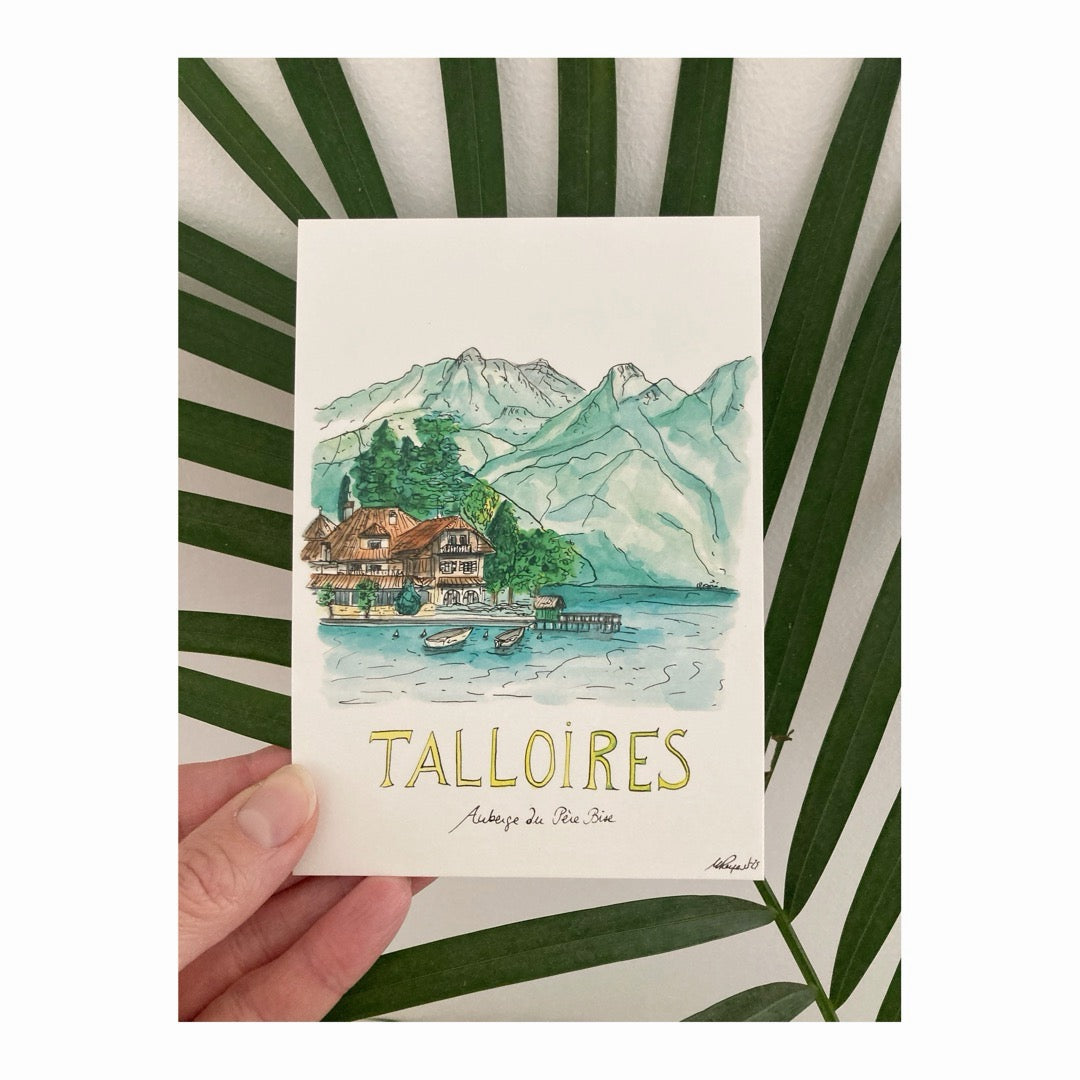 Pack of 10 Postcards of Annecy