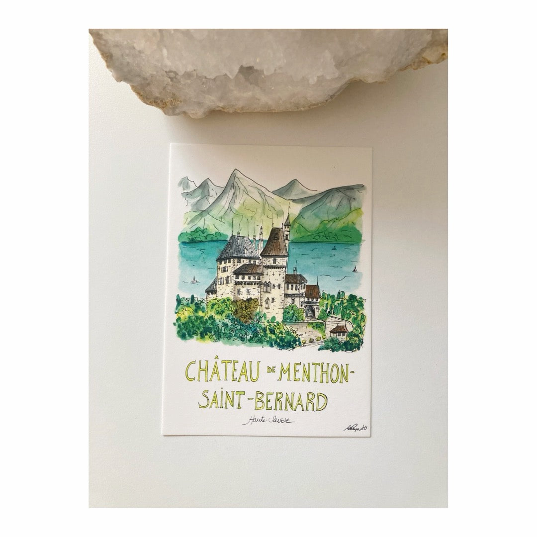 Pack of 10 Postcards of Annecy