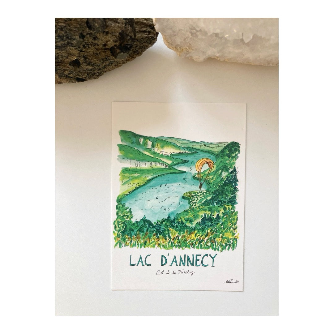 Pack of 10 Postcards of Annecy