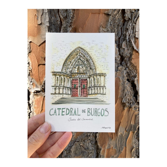 Pack of 10 Postcards of Cathedral of Burgos