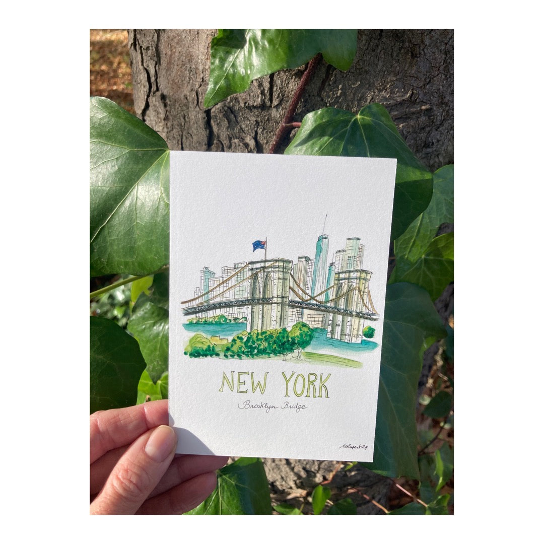 Pack of 10 Postcards of New York City