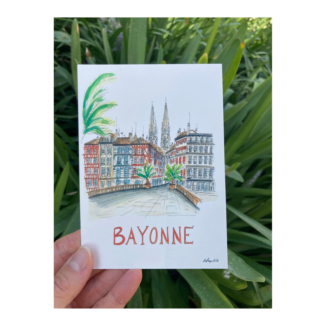 Pack of 10 Postcards of French Basque Country