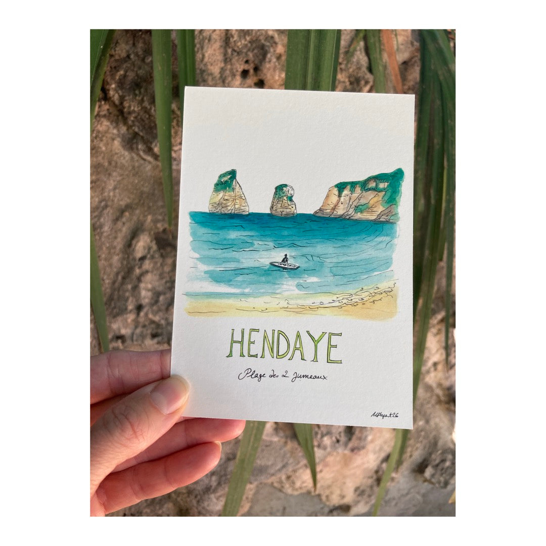 Pack of 10 Postcards of French Basque Country