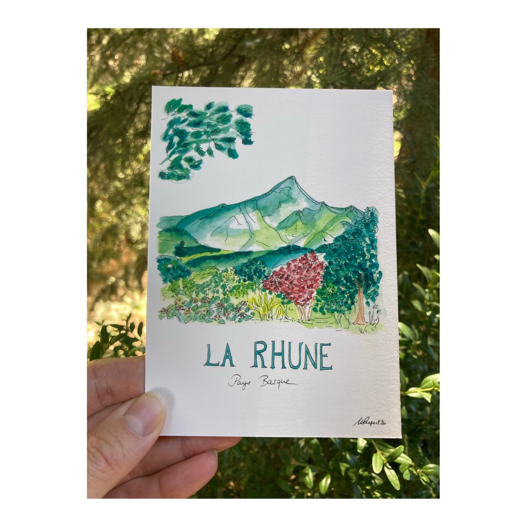 Pack of 10 Postcards of French Basque Country