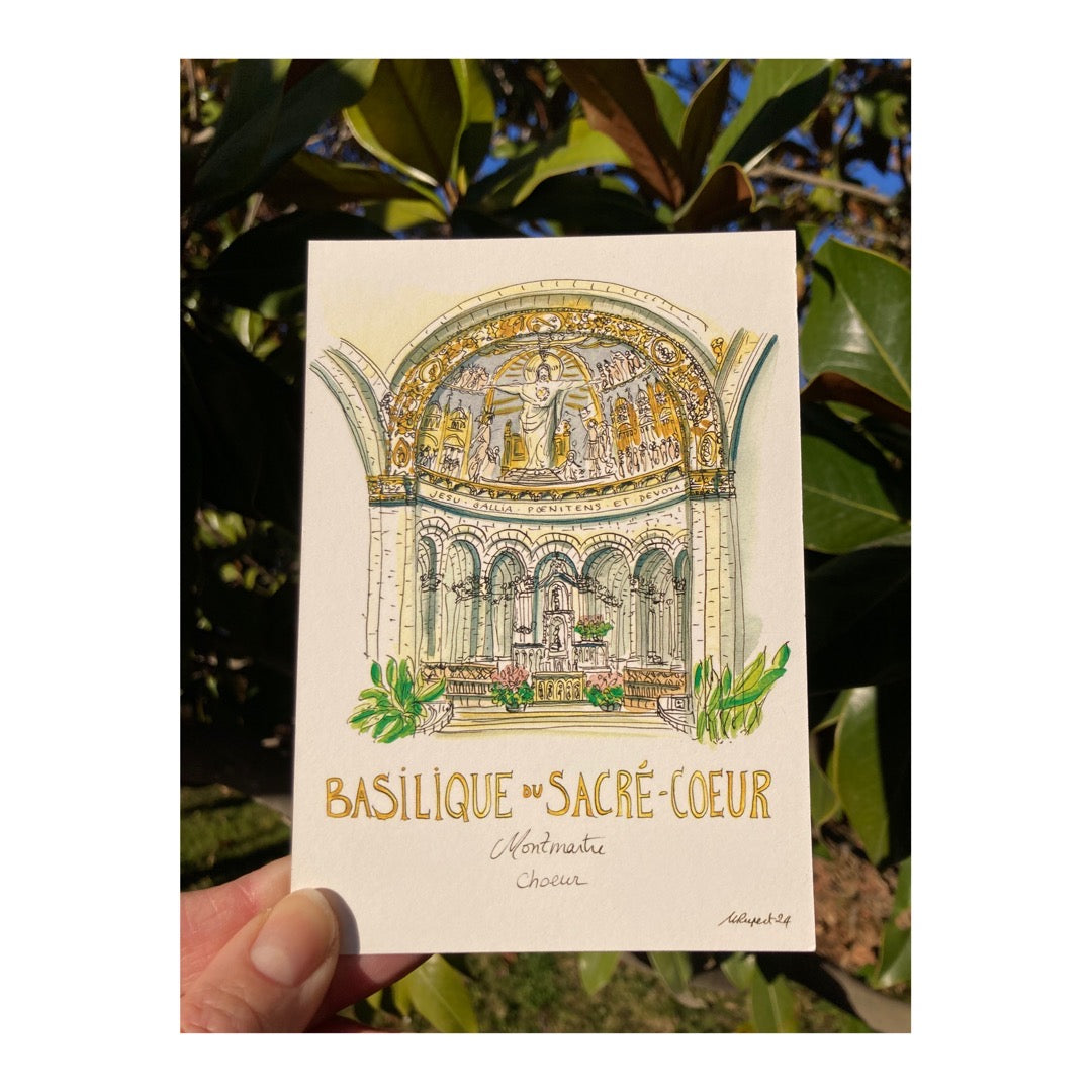 Pack of 10 Postcards of Basilique du Sacré-Coeur de Montmartre, Paris