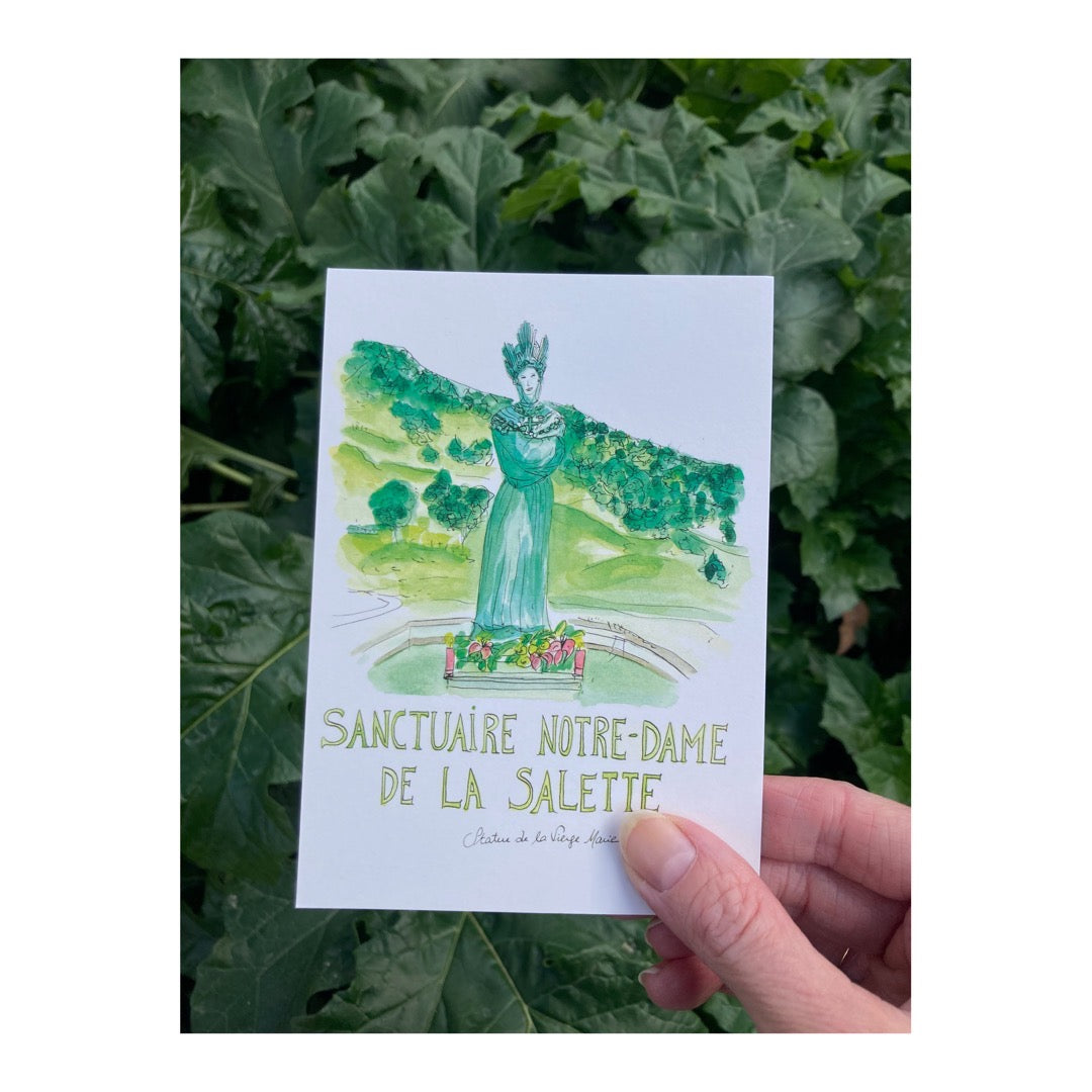 Pack of 10 Postcards of Sanctuary Notre-Dame de la Salette