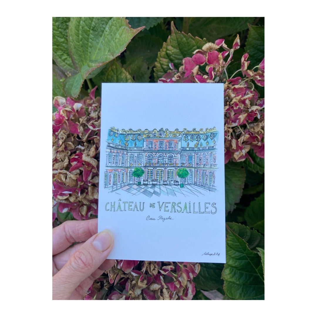 Pack of 10 Postcards of Château de Versailles