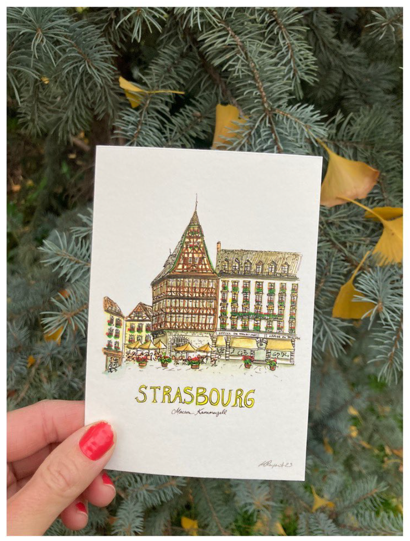 Pack of 10 Postcards of Strasburg