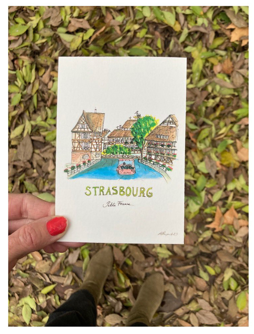 Pack of 10 Postcards of Strasburg