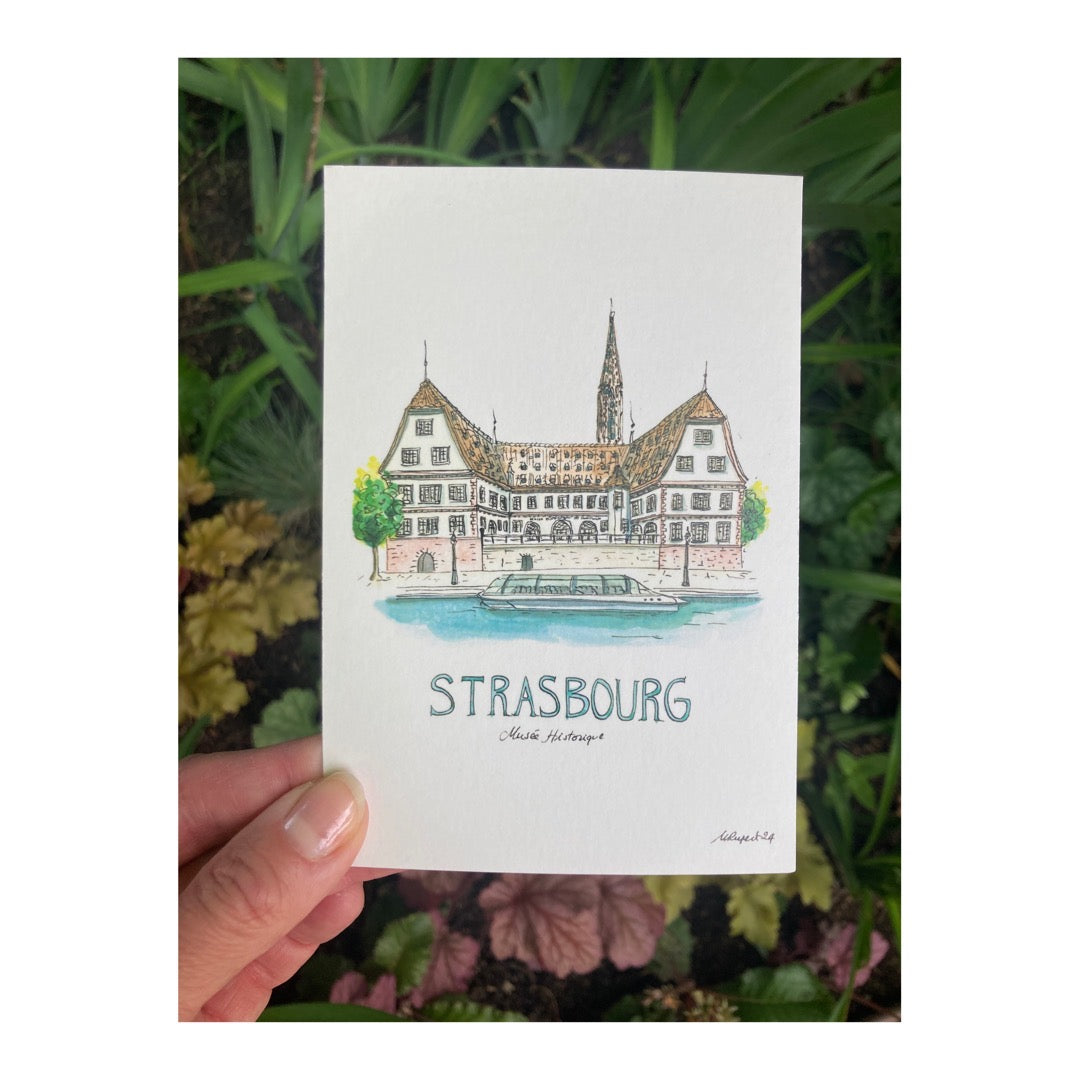 Pack of 10 Postcards of Strasburg