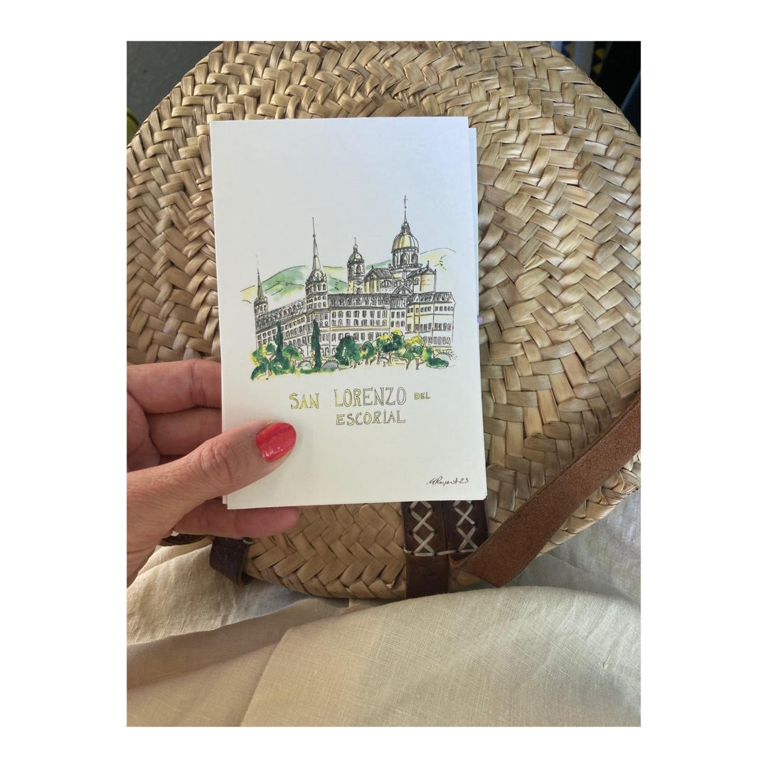 Pack of 10 Postcards of Madrid
