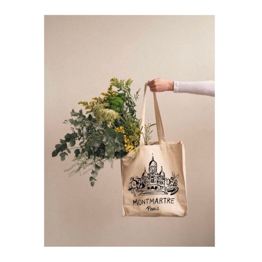 Eco Friendly Cotton Bag Paris Montmartre